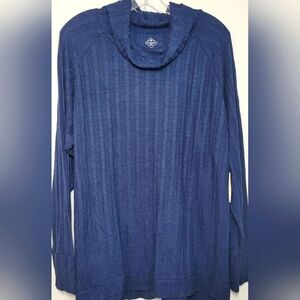 ST Johns Bay Cowl Neck Sweater Navy XXL